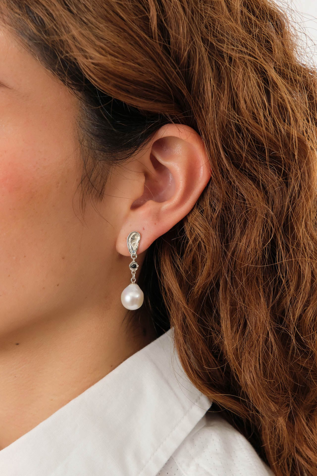 Pamela Love Jewelry Earrings Oir Earring Sterling Silver / Single