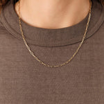 Pamela Love Jewelry Necklaces Paper Clip Chain Necklace 14K Yellow Gold / 18" Chain