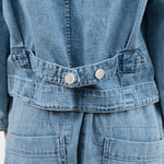 Pas de Calais Apparel Womens Jackets 8 oz Natural Denim Jacket