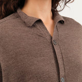 Pas de Calais Apparel Womens Sweaters Airy Merino Wool Cardigan