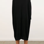 Pas de Calais Apparel Womens Dresses Airy Merino Wool Patterned Panel Switch Dress