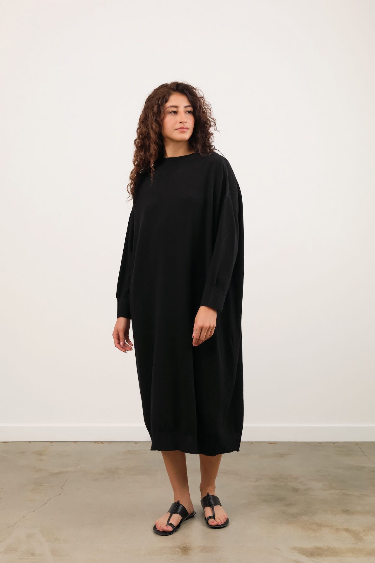 Pas De Calais Airy Merino Wool Patterned Panel Switch Dress – Cedar & Hyde Mercantile