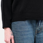 Pas de Calais Apparel Womens Sweaters Airy Wool Crew Neck Pullover