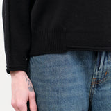 Pas de Calais Apparel Womens Sweaters Airy Wool Crew Neck Pullover