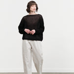 Pas de Calais C/H Loose Slim Pants in Ivory