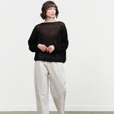 Pas de Calais C/H Loose Slim Pants in Ivory