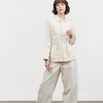 Pas de Calais C/L Satin Wide Pants in Natural