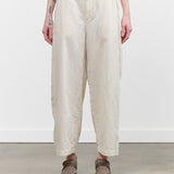 C/L Satin Wide Pants by Pas de Calais in Natural