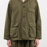 Pas de Calais Apparel Womens Jackets Cotton Grosgrain Hunting Jacket