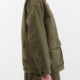 Pas de Calais Apparel Womens Jackets Cotton Grosgrain Hunting Jacket