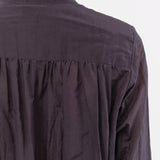 Pas de Calais Apparel Womens Blouses Cotton Silk Lawn Stand Collar Blouse
