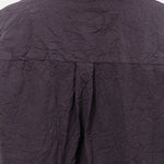 Pas de Calais Apparel Womens Blouses Cotton Typewriter Blouse in Charcoal