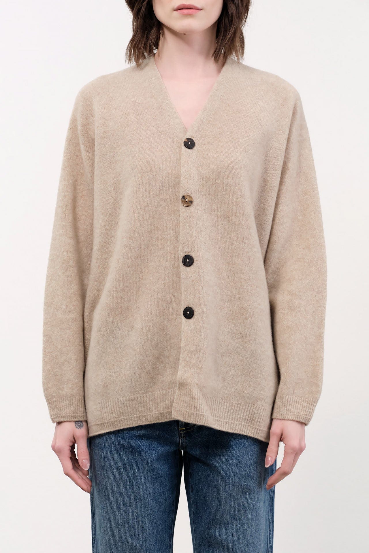 Pas de Calais Apparel Womens Sweaters Fine Wool Cardigan