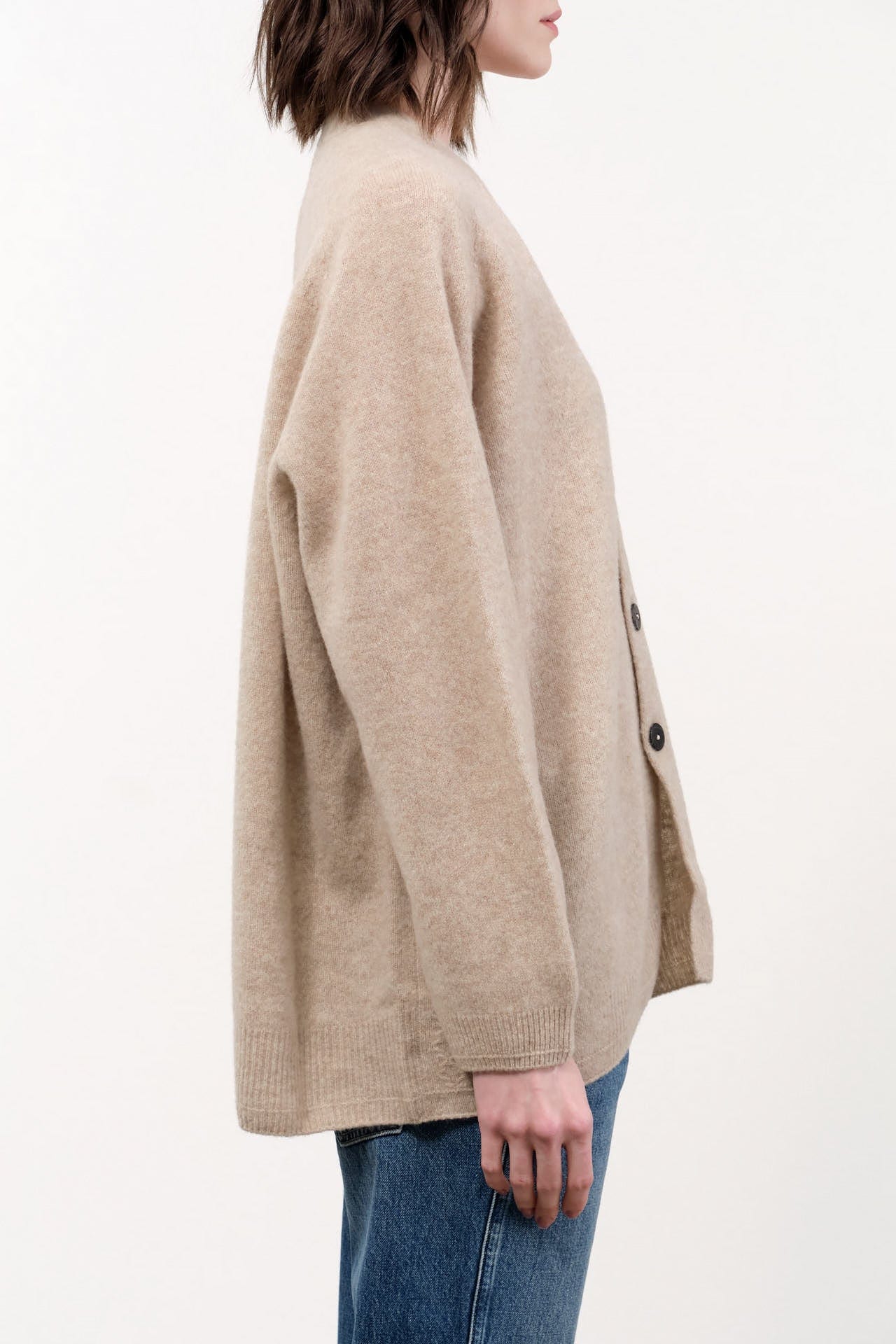 Pas de Calais Apparel Womens Sweaters Fine Wool Cardigan