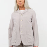 Pas de Calais Apparel Womens Jackets High Density Linen Cotton Jacket