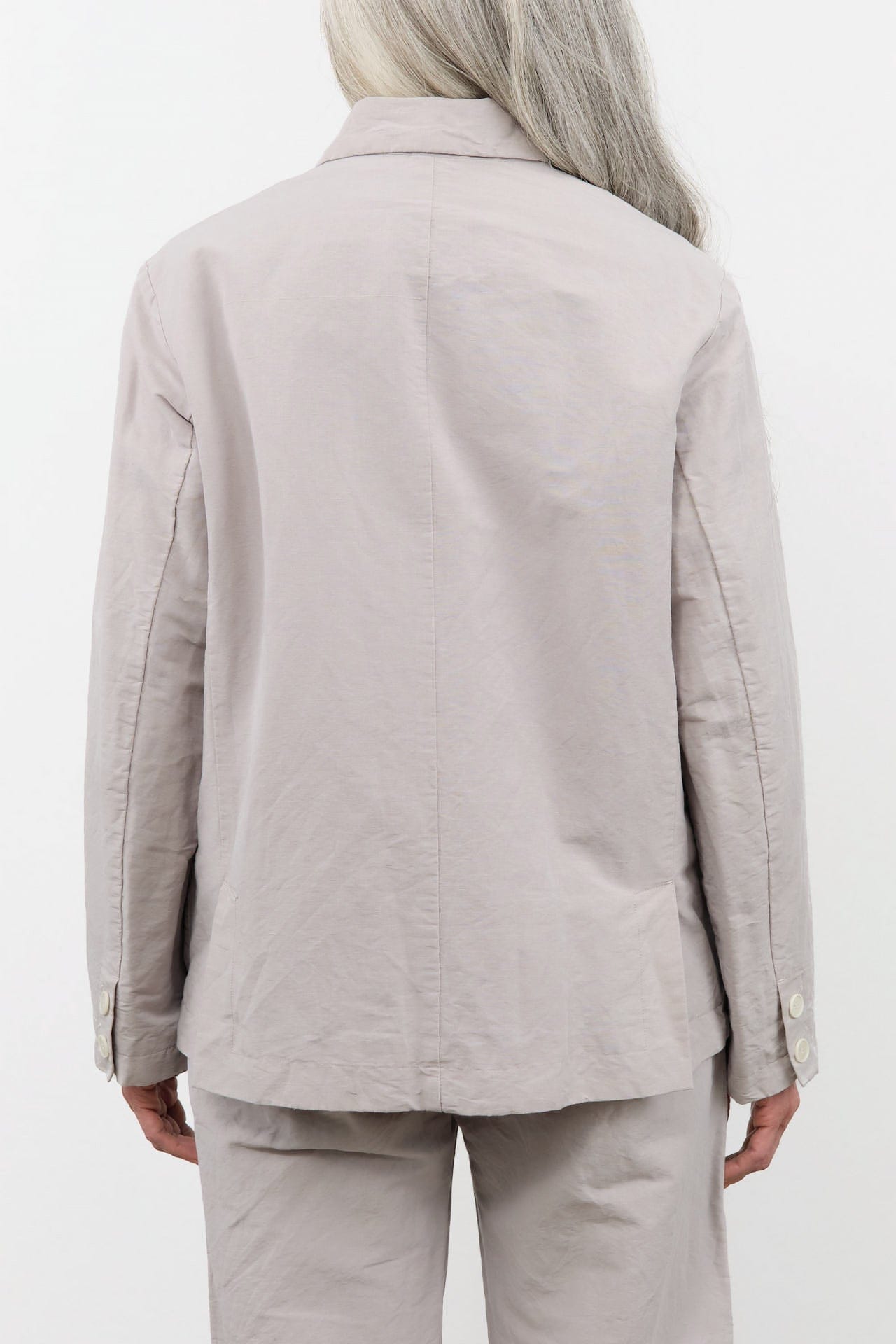 Pas de Calais Apparel Womens Jackets High Density Linen Cotton Jacket