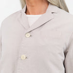 Pas de Calais Apparel Womens Jackets High Density Linen Cotton Jacket