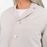 Pas de Calais Apparel Womens Jackets High Density Linen Cotton Jacket