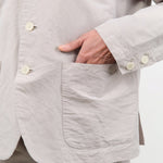 Pas de Calais Apparel Womens Jackets High Density Linen Cotton Jacket