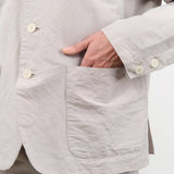 Pas de Calais Apparel Womens Jackets High Density Linen Cotton Jacket