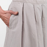 Pas de Calais Apparel Womens Skirts High Density Linen Cotton Skirt