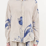 Pas de Calais Apparel Womens Blouses Japonism Flower Print Blouse