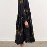 Pas de Calais Apparel Womens Dresses Japonism Flower Print Dress