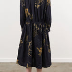 Pas de Calais Apparel Womens Dresses Japonism Flower Print Dress