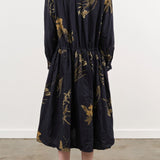 Pas de Calais Apparel Womens Dresses Japonism Flower Print Dress