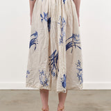 Pas de Calais Apparel Womens Skirts Japonism Flower Print Skirt