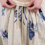 Pas de Calais Apparel Womens Skirts Japonism Flower Print Skirt