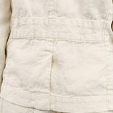 Pas de Calais Apparel Womens Jackets Linen Cotton Soft Twill Tailored Jacket