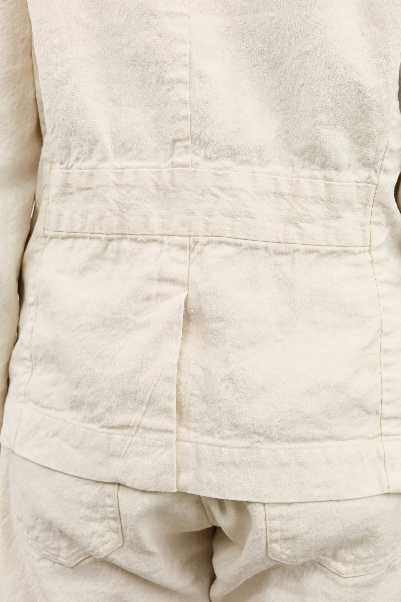 Pas de Calais Apparel Womens Jackets Linen Cotton Soft Twill Tailored Jacket