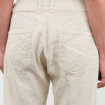 Pas de Calais Apparel Womens Pants Linen Cotton Soft Twill Tapered Pants