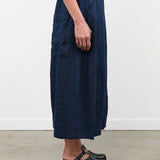 Pas de Calais Apparel Womens Pants Linen Indigo Chambray Pants