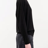 Pas de Calais Apparel Womens Sweaters Lyocell Cashmere Crewneck Jersey Pullover