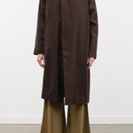 Pas de Calais Apparel Womens Outerwear Mulesing-Free Wool Cotton Hooded Coat