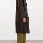 Pas de Calais Apparel Womens Outerwear Mulesing-Free Wool Cotton Hooded Coat