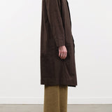 Pas de Calais Apparel Womens Outerwear Mulesing-Free Wool Cotton Hooded Coat