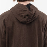 Pas de Calais Apparel Womens Outerwear Mulesing-Free Wool Cotton Hooded Coat