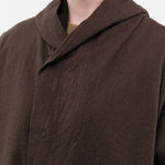 Pas de Calais Apparel Womens Outerwear Mulesing-Free Wool Cotton Hooded Coat
