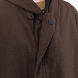 Pas de Calais Apparel Womens Outerwear Mulesing-Free Wool Cotton Hooded Coat