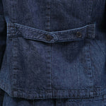 Pas de Calais Apparel Womens Jackets Natural Denim Tailored Jacket