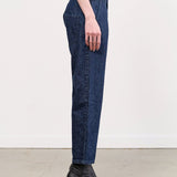 Pas de Calais Apparel Womens Denim Natural Denim Tapered Pants