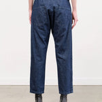 Pas de Calais Apparel Womens Denim Natural Denim Tapered Pants