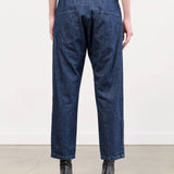 Pas de Calais Apparel Womens Denim Natural Denim Tapered Pants