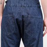 Pas de Calais Apparel Womens Denim Natural Denim Tapered Pants