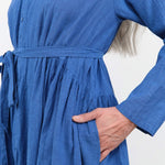 Pas de Calais Apparel Womens Dresses Organic Cotton Chambray Dress