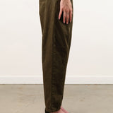 Pas de Calais Apparel Womens Pants Organic Cotton Linen Natural Twill Loose Slim Pants