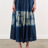 Pas de Calais Apparel Womens Skirts Ramie Tencel Willow Dye Skirt